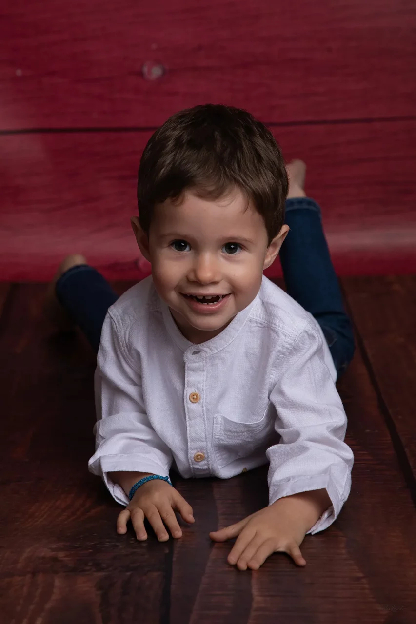 Fond photo - parquet rouge